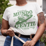 Baby Long Mundo Gentil - Branca e Verde