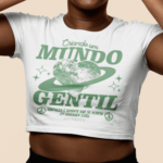 Cropped Mundo Gentil - Branca