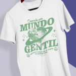 Camiseta Mundo Gentil - Branca