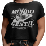 Cropped Mundo Gentil - Preto