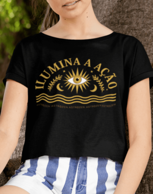 Cropped Ilumina a Ação – Preto