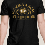 Camiseta Ilumina a Ação - Preta