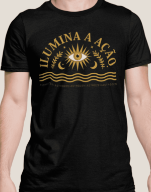 Camiseta Ilumina a Ação – Preta