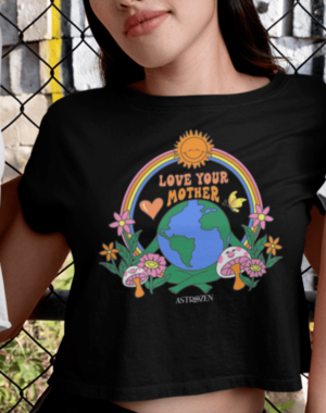 Cropped Love your Mother – Preta