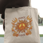 Ecobag Peace Love