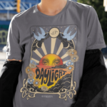 Camiseta Daylight - Cinza Chumbo Estonada