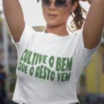 Cropped Cultive o Bem - Branca