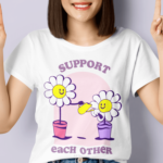 Camiseta Support - Branca