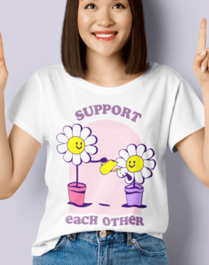 Camiseta Support – Branca