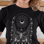 Camiseta Guided By The Universe - Preta