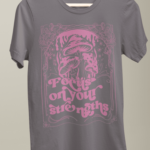 Camiseta Focus And Your Strenghts- Cinza Chumbo Estonado