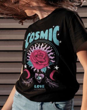 Camiseta Cosmic Love – Preta