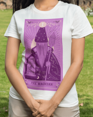 Camiseta Tarô The Magician – Branco