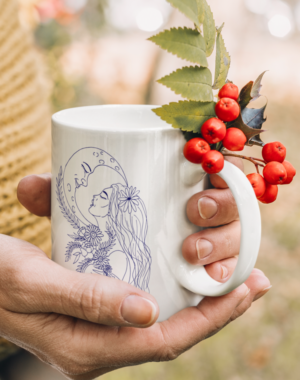 Caneca Mulher Lua