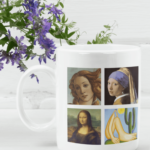 Caneca Quadradinhos Artes