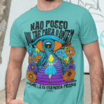 Camiseta Alice - Verde Bandeira Estonada