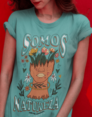 Camiseta Somos Natureza – Verde Bandeira Estonado