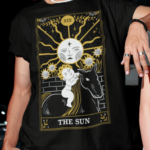 Camiseta Tarô The Sun - Preta