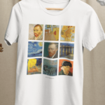 Camiseta Van Gogh - Branca