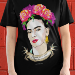 Camiseta Frida - Preta