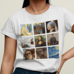 Camiseta Mosaico Artes - Branca