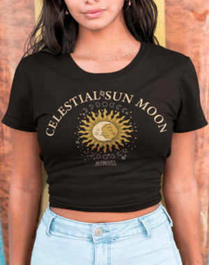 Cropped Celestial- Preta