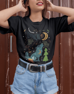 Camiseta Lobinho – Preta