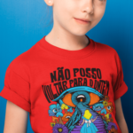 Camiseta Infantil Alice - Vermelha