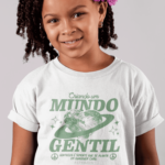 Camiseta Infantil Mundo Gentil - Branca