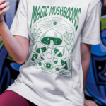 Camiseta Magic Mushrooms - Branca