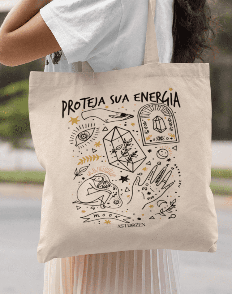 Ecobag Proteja sua Energia – Astro Zen Clothing