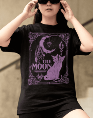 Camiseta The Moon – Preta