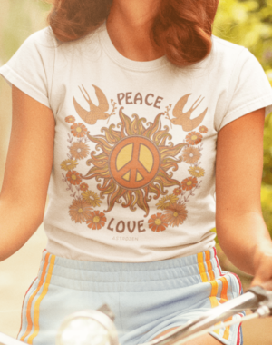 Baby Long Peace Love – Branca
