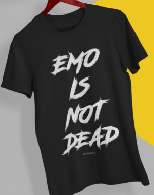 Camiseta Emo  – Preta