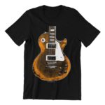 Camiseta Guitarra Gibson Lespaul - Preta