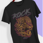 Camiseta Rock Party 1985 vintage - Preta