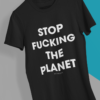 Camiseta Stop - Preta - Imagem 2