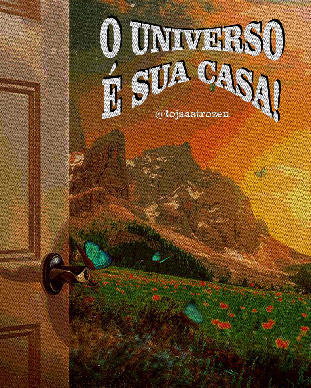 O universo é sua casa.