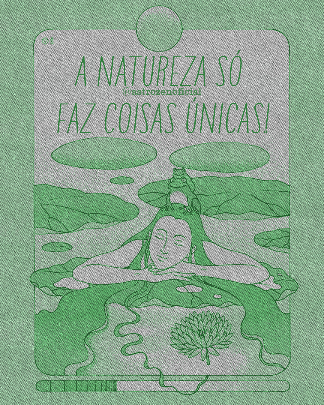 A natureza só faz coisas únicas