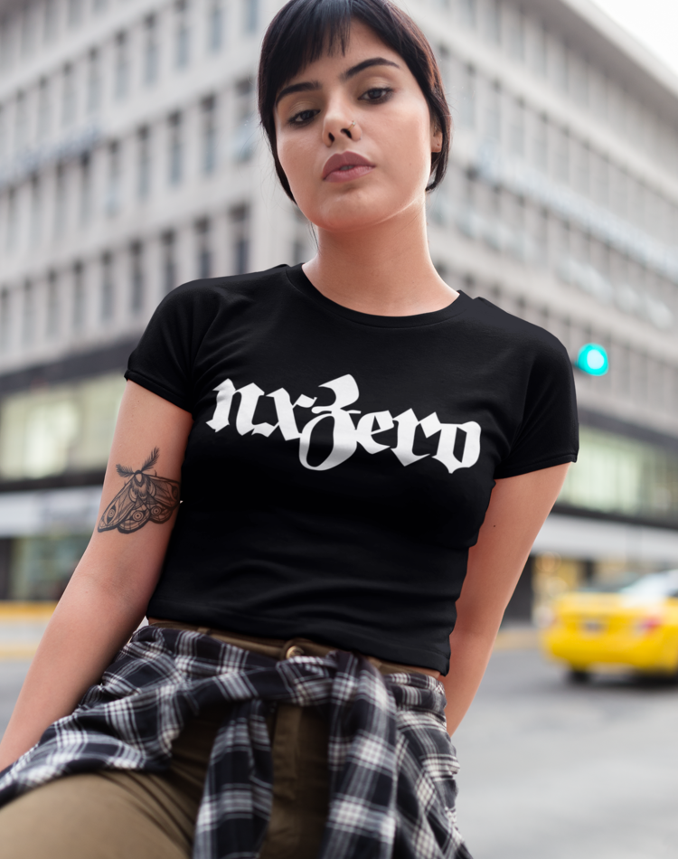 T-shirt Cropped Techno Preta 100% Algodão | Noize Clothing | Music the  Answer