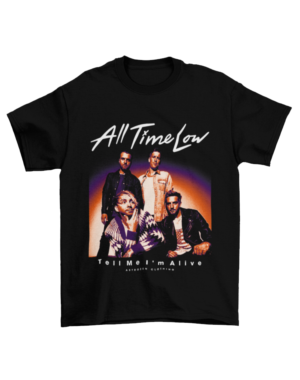 Camiseta All Time Low – Preta