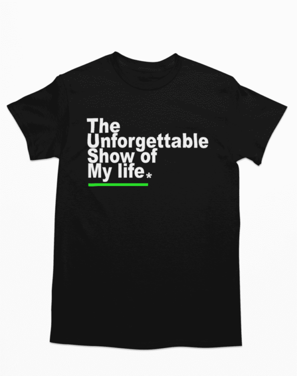 Camiseta I wanna be tour Show of My Life - Preta - Image 4