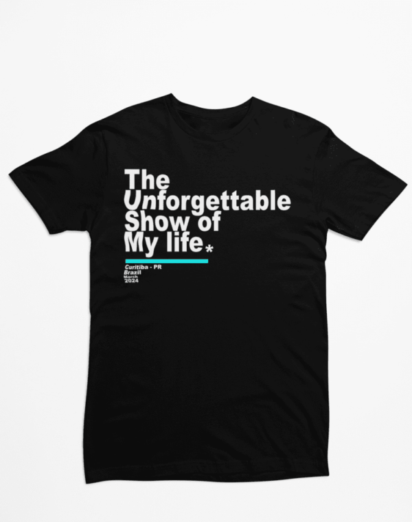 Camiseta I wanna be tour Show of My Life - Preta - Image 7