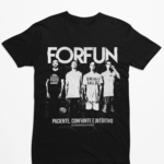 Camiseta Forfun paciente, confiante e intuitivo- Preta