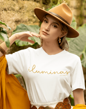 Camiseta Iluminas- Branca