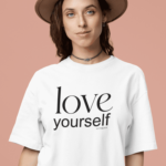 Camiseta Love Yourself- Branca