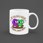 Caneca Dê valor a quem te indica livros novos