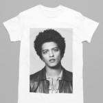 Camiseta Bruno Mars- Branca