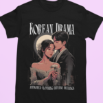 Camiseta Korean Intense Feelings Dorama- Preta