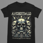 Camiseta Caveiras Ancestrals - Preta